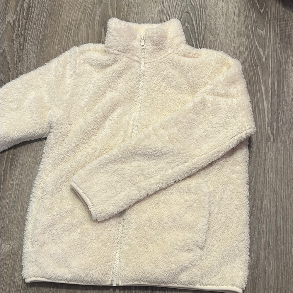 Fuzzy Cream Jacket